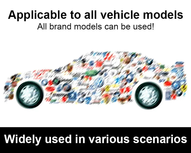 Carolyn 2pcs Synchronize Multiple Devil Eyes Bluetooth APP Control Light LED Display Scrolling Sign Light for Car Truck Windshie